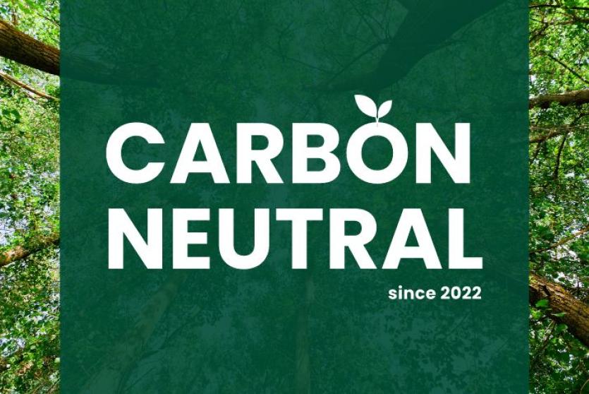 Celebrating two years of being carbon neutral!